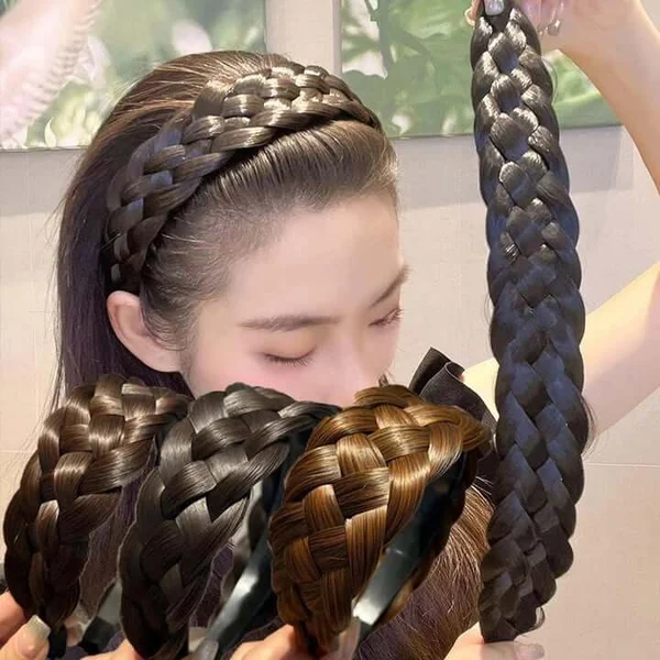 【買一送一】懶人造型髮飾|韓系甜美魚骨辮髮箍 【買一送一】懶人造型髮飾|韓系甜美魚骨辮髮箍