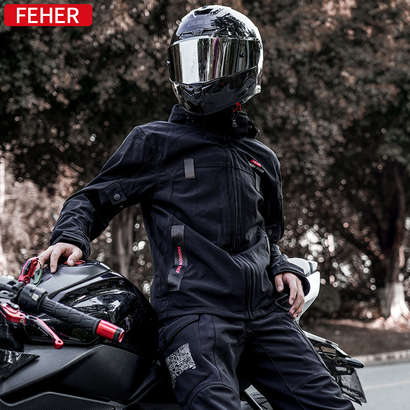 秋季新款防水防摔防寒保暖騎行夾克~男女可穿（下訂贈送手套）